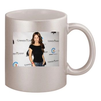 Jennifer Love Hewitt 11oz Metallic Silver Mug