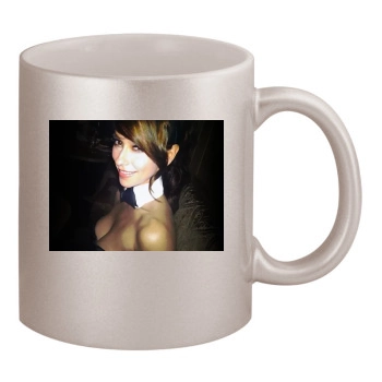 Jennifer Love Hewitt 11oz Metallic Silver Mug