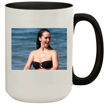 Jennifer Love Hewitt 15oz Colored Inner & Handle Mug