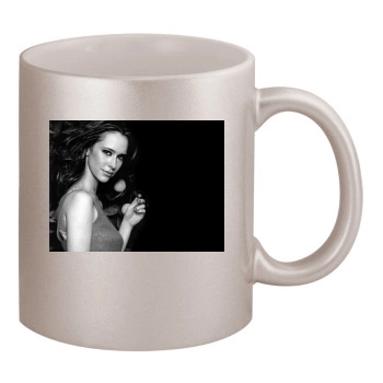 Jennifer Love Hewitt 11oz Metallic Silver Mug