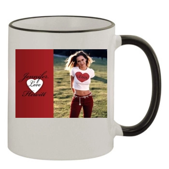 Jennifer Love Hewitt 11oz Colored Rim & Handle Mug