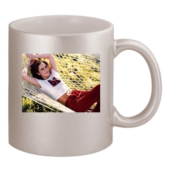 Jennifer Love Hewitt 11oz Metallic Silver Mug