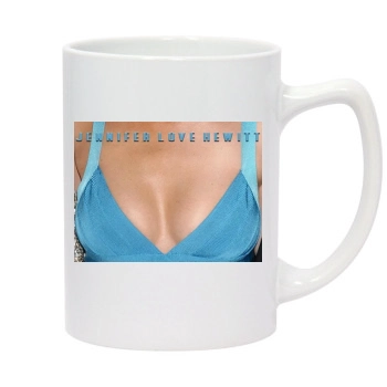 Jennifer Love Hewitt 14oz White Statesman Mug