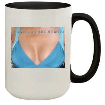 Jennifer Love Hewitt 15oz Colored Inner & Handle Mug