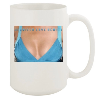 Jennifer Love Hewitt 15oz White Mug