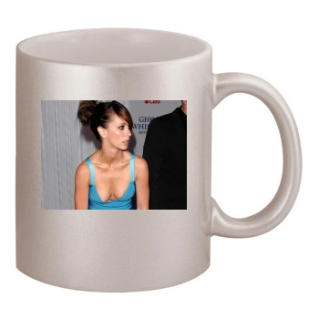 Jennifer Love Hewitt 11oz Metallic Silver Mug