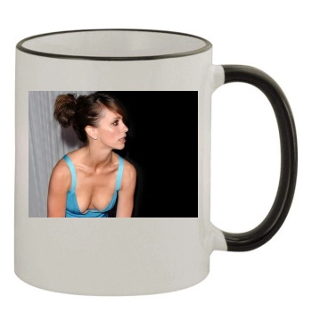 Jennifer Love Hewitt 11oz Colored Rim & Handle Mug