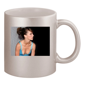 Jennifer Love Hewitt 11oz Metallic Silver Mug