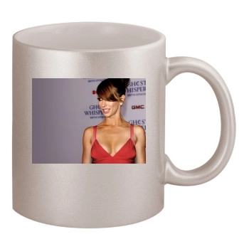 Jennifer Love Hewitt 11oz Metallic Silver Mug