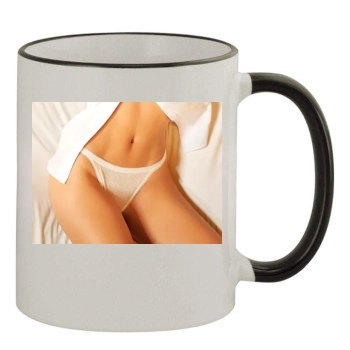 Jennifer Love Hewitt 11oz Colored Rim & Handle Mug