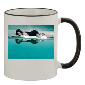 Jennifer Love Hewitt 11oz Colored Rim & Handle Mug