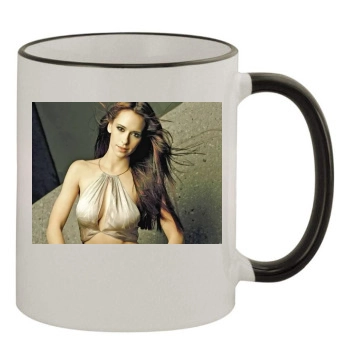 Jennifer Love Hewitt 11oz Colored Rim & Handle Mug