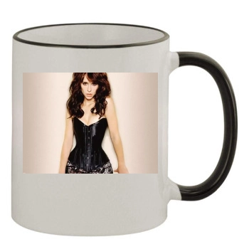 Jennifer Love Hewitt 11oz Colored Rim & Handle Mug