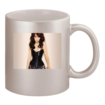 Jennifer Love Hewitt 11oz Metallic Silver Mug