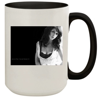 Jennifer Love Hewitt 15oz Colored Inner & Handle Mug