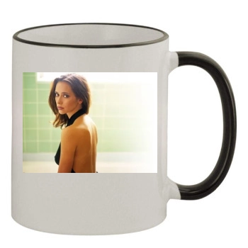 Jennifer Love Hewitt 11oz Colored Rim & Handle Mug