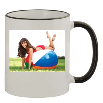 Jennifer Love Hewitt 11oz Colored Rim & Handle Mug