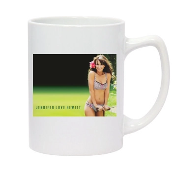 Jennifer Love Hewitt 14oz White Statesman Mug