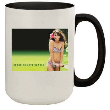 Jennifer Love Hewitt 15oz Colored Inner & Handle Mug