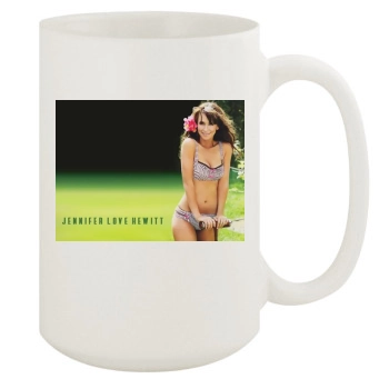 Jennifer Love Hewitt 15oz White Mug