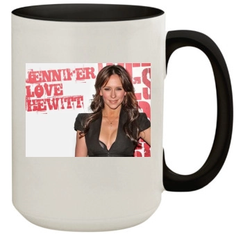 Jennifer Love Hewitt 15oz Colored Inner & Handle Mug