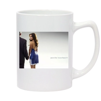 Jennifer Love Hewitt 14oz White Statesman Mug