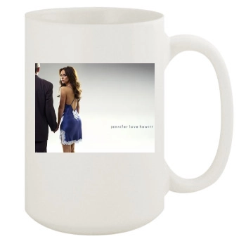 Jennifer Love Hewitt 15oz White Mug