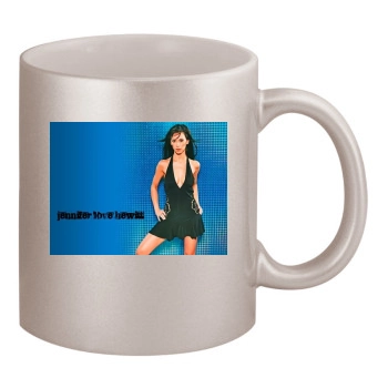 Jennifer Love Hewitt 11oz Metallic Silver Mug