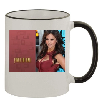 Jennifer Love Hewitt 11oz Colored Rim & Handle Mug