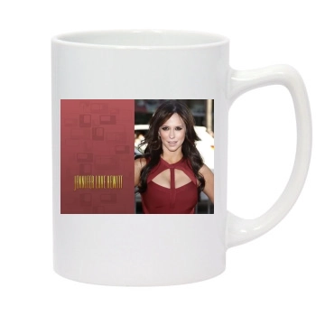 Jennifer Love Hewitt 14oz White Statesman Mug