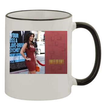 Jennifer Love Hewitt 11oz Colored Rim & Handle Mug