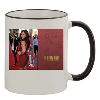 Jennifer Love Hewitt 11oz Colored Rim & Handle Mug