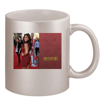 Jennifer Love Hewitt 11oz Metallic Silver Mug