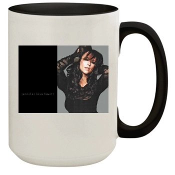 Jennifer Love Hewitt 15oz Colored Inner & Handle Mug