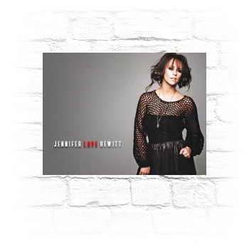 Jennifer Love Hewitt Metal Wall Art