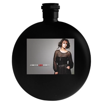 Jennifer Love Hewitt Round Flask