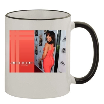 Jennifer Love Hewitt 11oz Colored Rim & Handle Mug