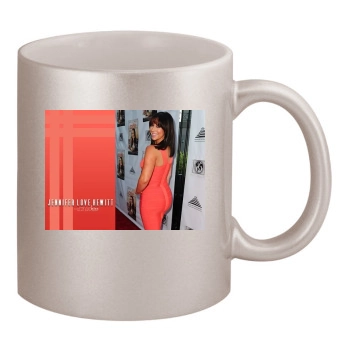 Jennifer Love Hewitt 11oz Metallic Silver Mug