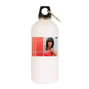 Jennifer Love Hewitt White Water Bottle With Carabiner