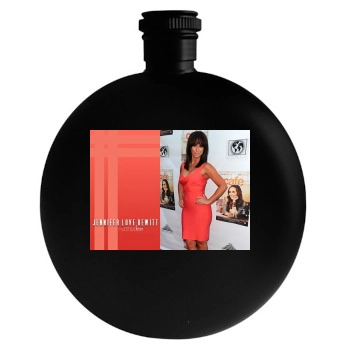 Jennifer Love Hewitt Round Flask