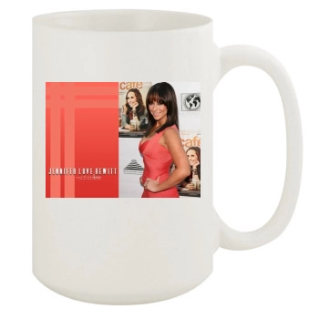 Jennifer Love Hewitt 15oz White Mug