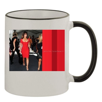 Jennifer Love Hewitt 11oz Colored Rim & Handle Mug