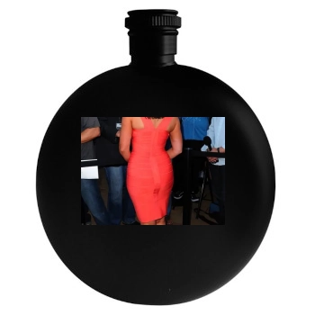 Jennifer Love Hewitt Round Flask