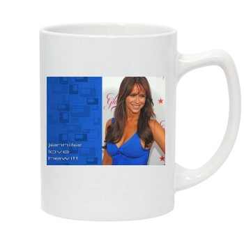 Jennifer Love Hewitt 14oz White Statesman Mug