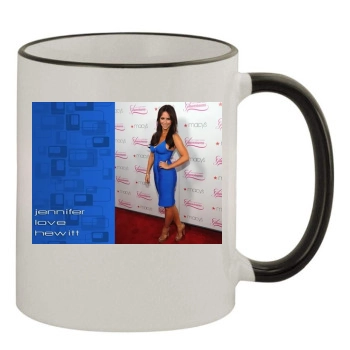 Jennifer Love Hewitt 11oz Colored Rim & Handle Mug