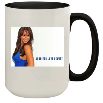 Jennifer Love Hewitt 15oz Colored Inner & Handle Mug