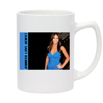 Jennifer Love Hewitt 14oz White Statesman Mug