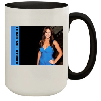 Jennifer Love Hewitt 15oz Colored Inner & Handle Mug