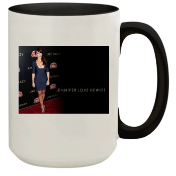 Jennifer Love Hewitt 15oz Colored Inner & Handle Mug