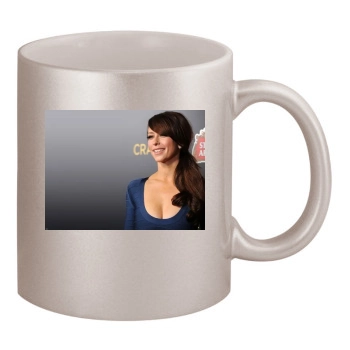 Jennifer Love Hewitt 11oz Metallic Silver Mug